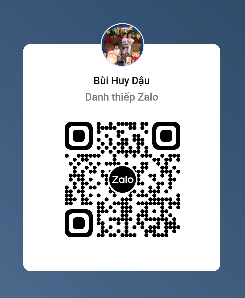 Mã QR Zalo của Bùi Huy Dậu